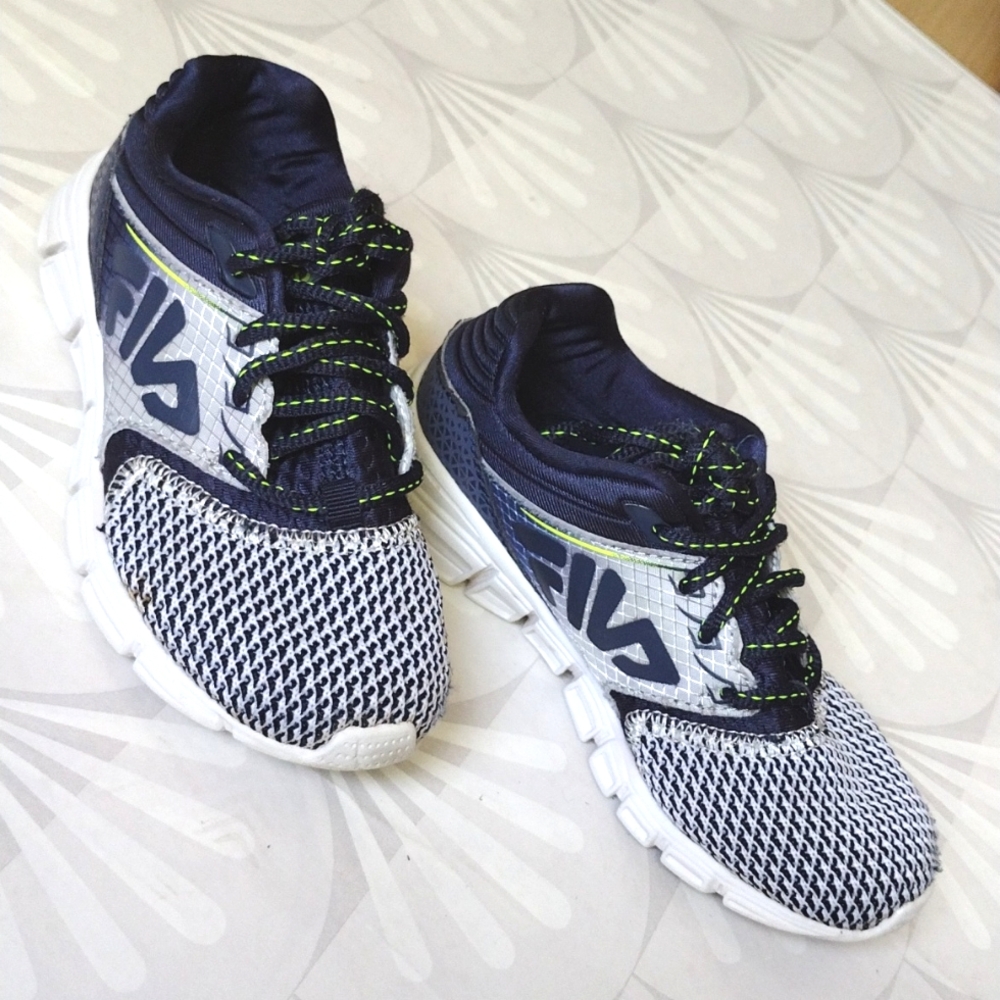 Fila kids lace up sneakers